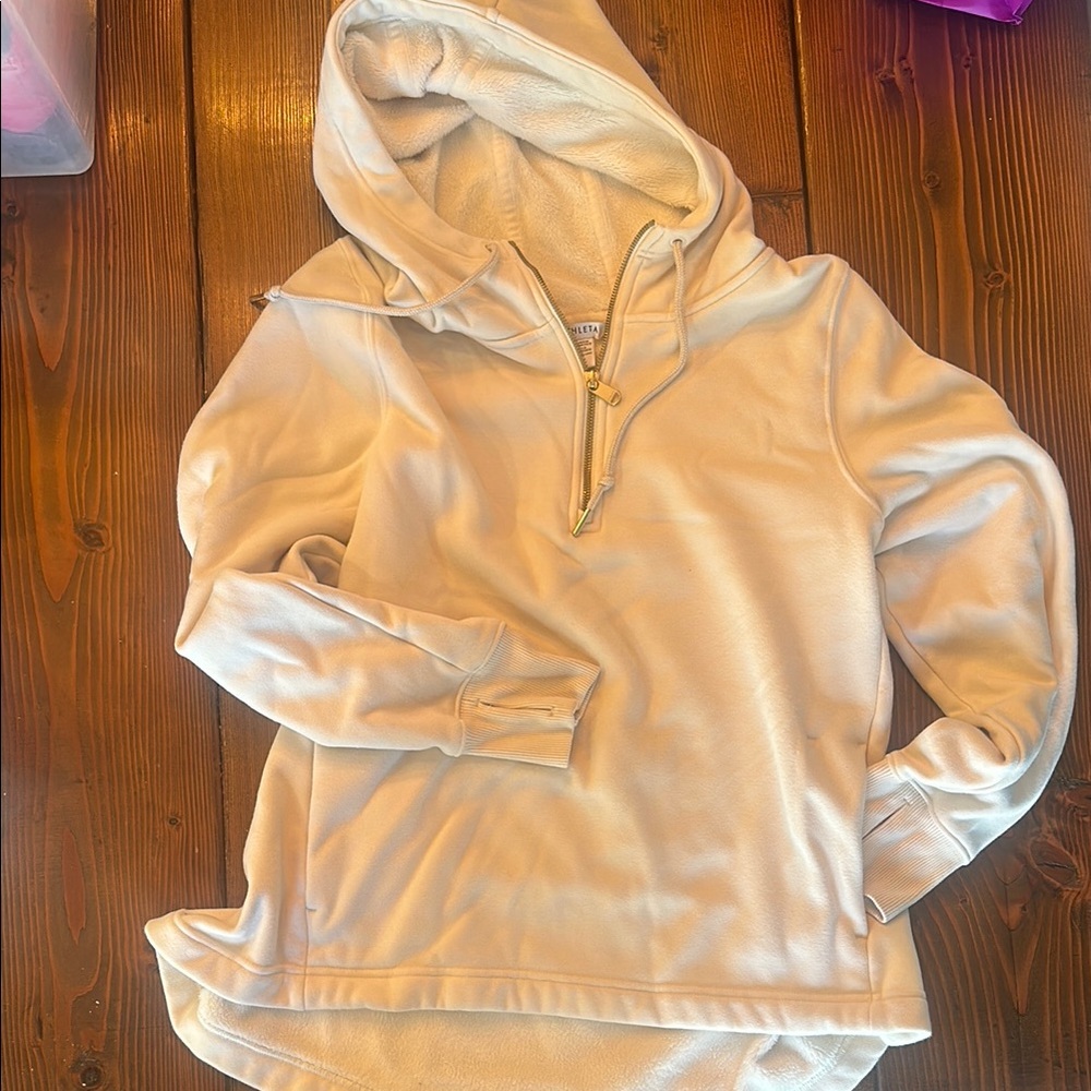 Athleta Women's Cream Hoodie
